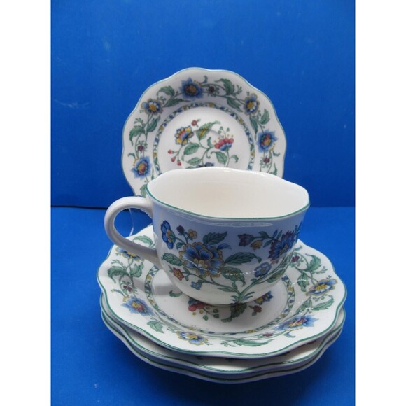 Nikko Oriental Garden Cup And 4 Saucers In Excellent Condition - Picture 9 of 16